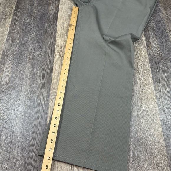 Vintage Levi's Sta-Prest Micro Corduroy Pants Mens 40x27 Gray Talon Zip USA 80s - Picture 16 of 16